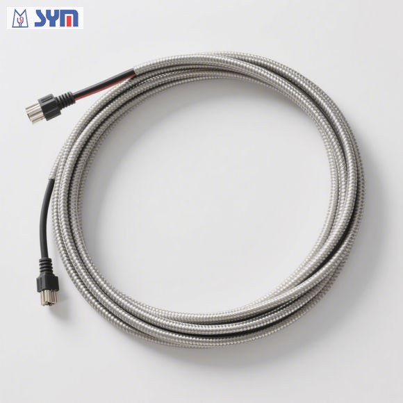 M12直头/弯头D编码工业连接器｜带LED指示灯与金属锁紧螺纹，符合IEC 61076-2-101标准，专用于伺服电机、编码器及IO-Link传感器信号传输